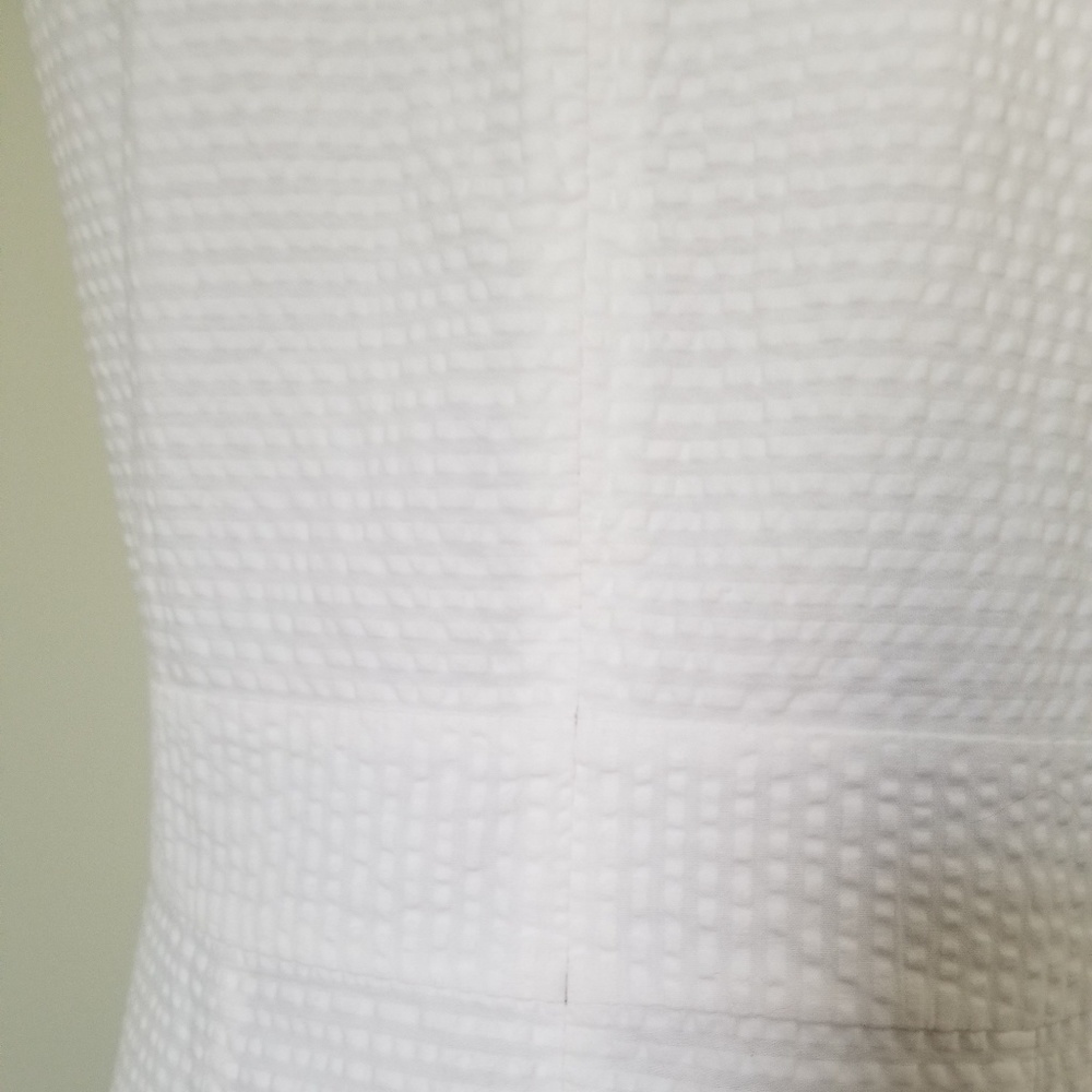 NWOT Southern Proper white seersucker slip dress - Picture 5 of 7